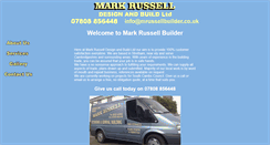 Desktop Screenshot of mrussellbuilder.co.uk